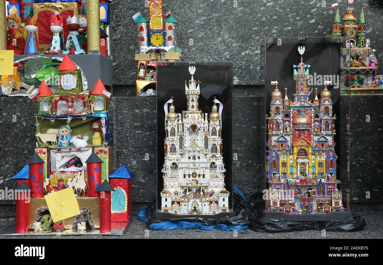 Krakow Poland 5th Dec 2019 The 77th Nativity Scene Contest In