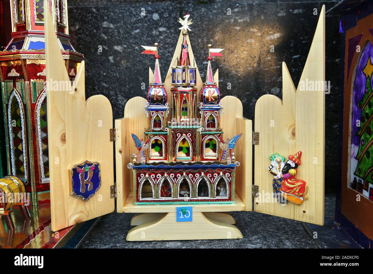 Krakow Poland 5th Dec 2019 The 77th Nativity Scene Contest In