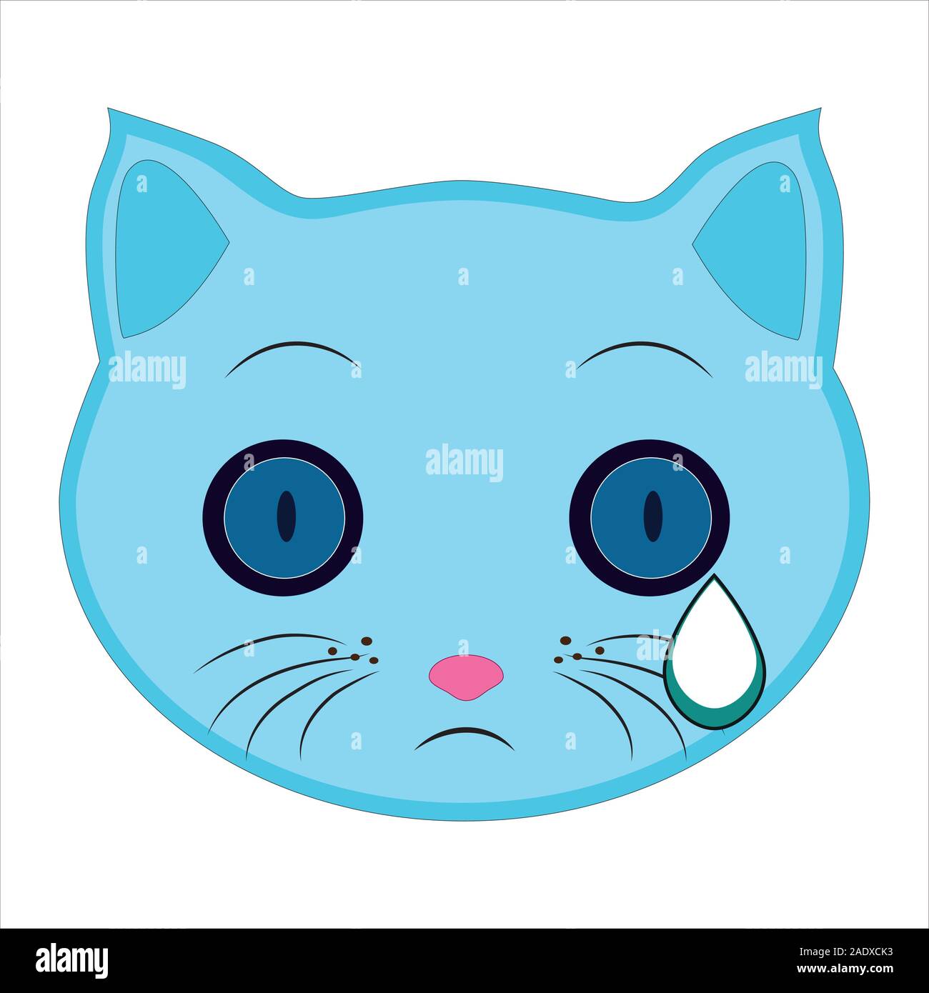 Emoji Pouting Cat | 3D model