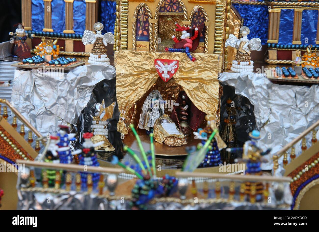 Krakow Poland 5th Dec 2019 The 77th Nativity Scene Contest In