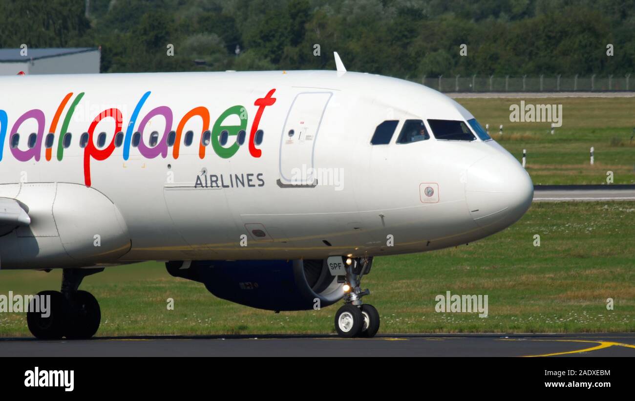 Photo Airbus Small Planet Airlines Stock Photo