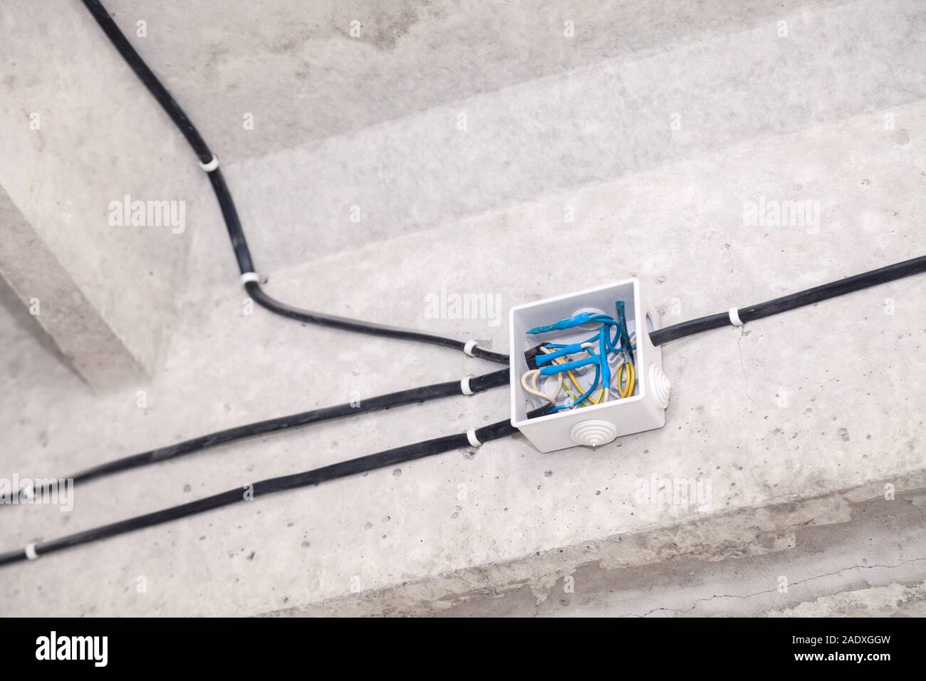 Cable Laying Ceiling Electrical Wires On Wall Wiring Replacement