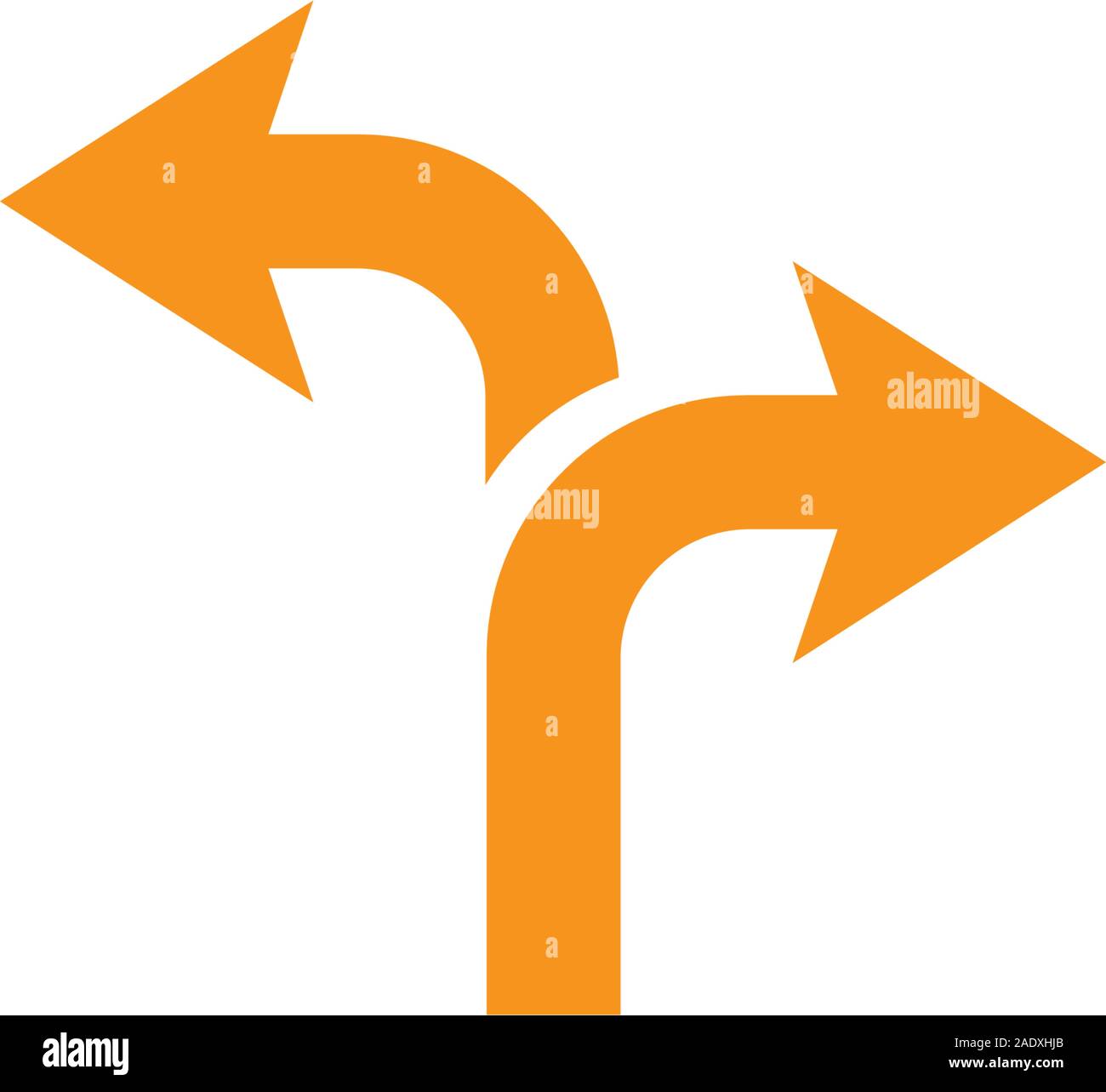 Arrow symbol path track Stock Vector Images - Alamy