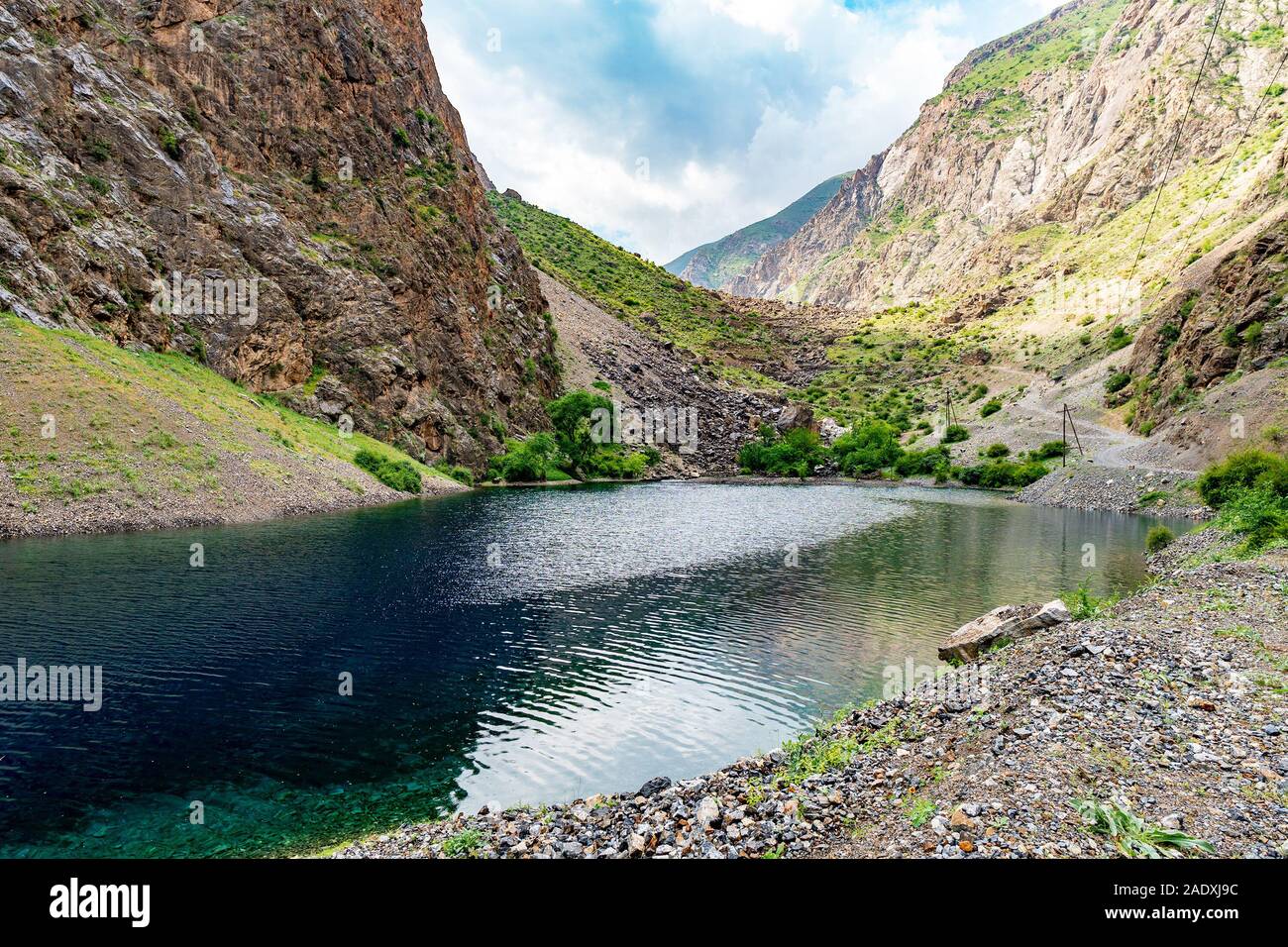 Penjikent Haft Kul Seven Lakes Breathtaking Picturesque Panoramic View