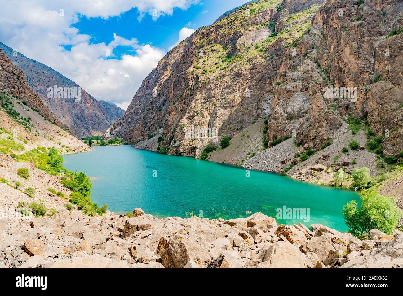 Penjikent Haft Kul Seven Lakes Breathtaking Picturesque Panoramic View ...