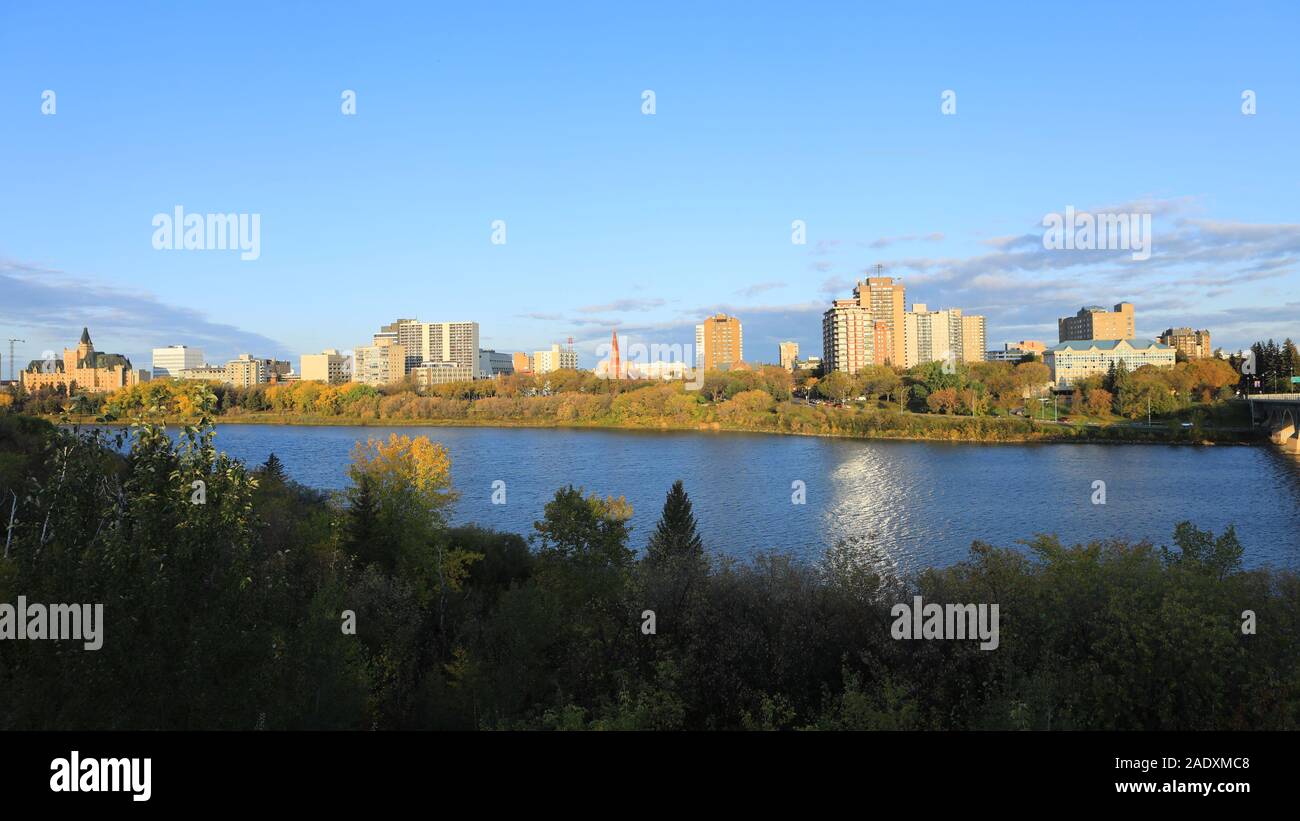 Fall scene saskatoon hi-res stock photography and images - Alamy