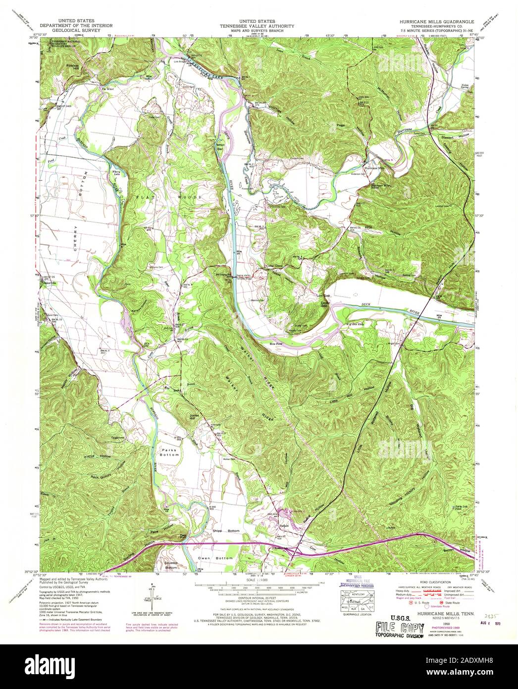 Hurricane Mills Tn Map Hurricane Mills, Tennessee, Map 1950, 1:24000, United States Of America By  Timeless Maps, Data U.s. Geological Survey Stock Photo - Alamy