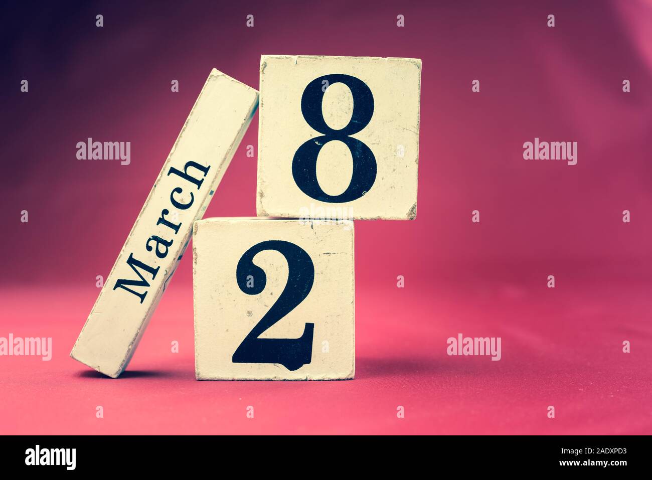 March 28th, Twentyeighth of March, Day 28 of month March vintage