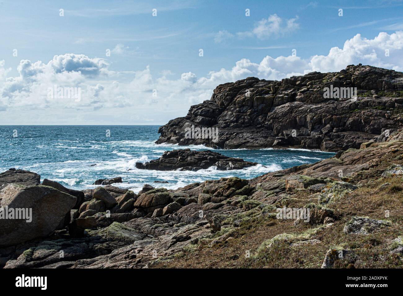 Hell Bay and Shipman Head, Bryher, Isles of Scilly Stock Photo Alamy