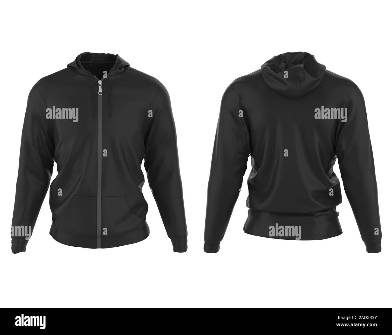 Hoodie template Cut Out Stock Images & Pictures - Alamy