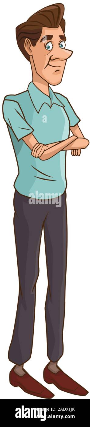 cartoon man standing icon, colorful design Stock Vector Image & Art - Alamy