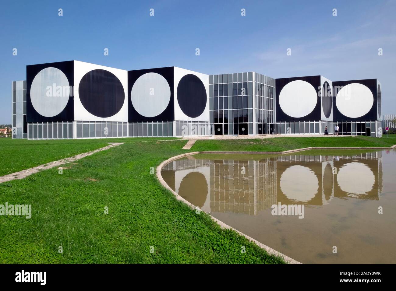 Vasarely Foundation / Fondation Vasarely Museum, Aix-en-Provence, Provence, France, Europe Stock Photo