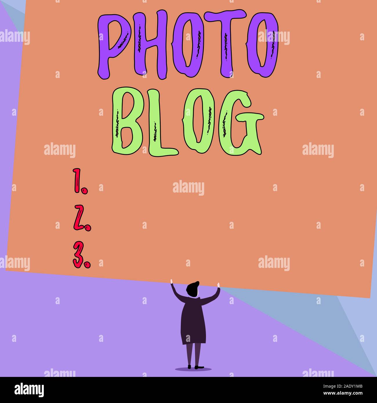 Writing Displaying Text Photo Booth. Concept Meaning Form Of Photo Sharing  And Publishing In The Format Of A Blog Stock Photo, Picture and Royalty  Free Image. Image 198281577.