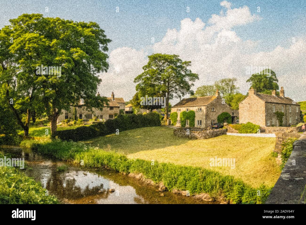 Linton, North Yorkshire Stock Photo Alamy