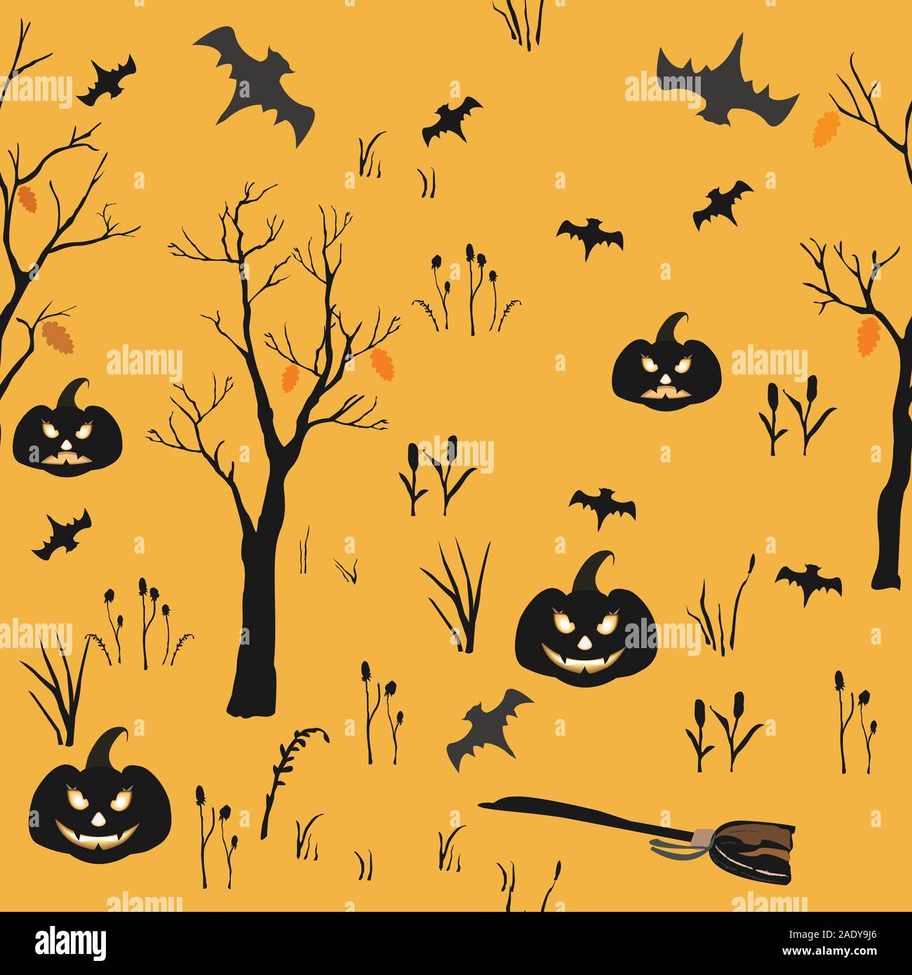 Halloween Element Set. Vector Illustration Stock Vector Image & Art - Alamy