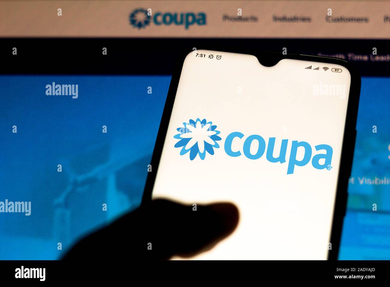 Logo coupa hi res stock photography and images Alamy