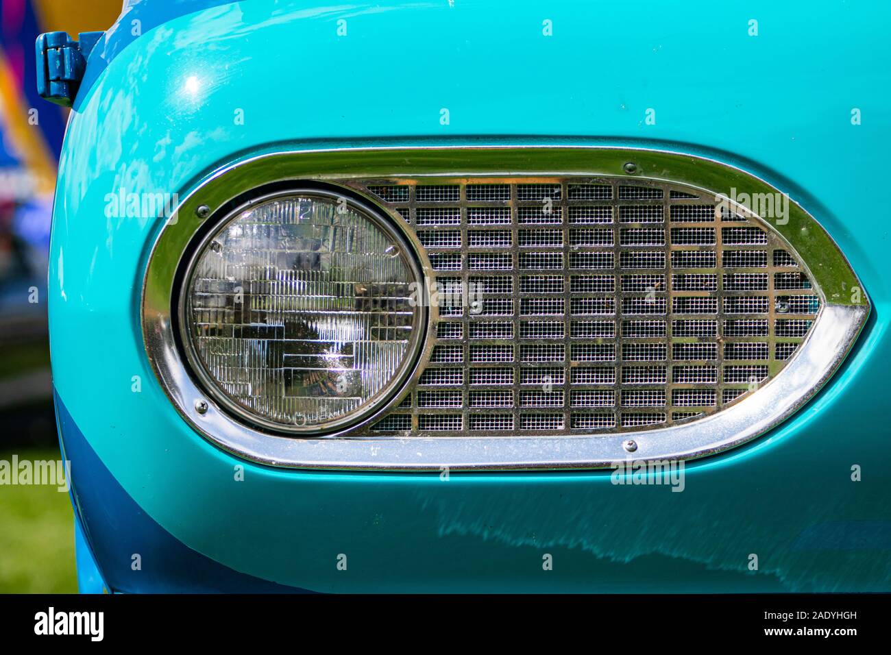 Turquoise Blue Car High Resolution Stock Photography And Images Alamy