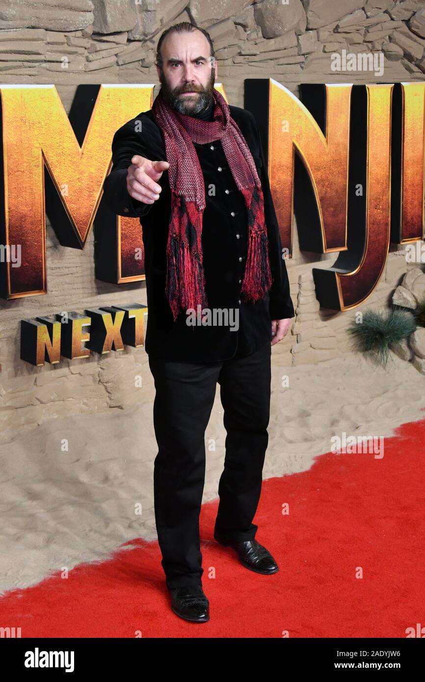 London, UK. 05th Dec, 2019. Rory McCann attends Jumanji, The Next Level ...