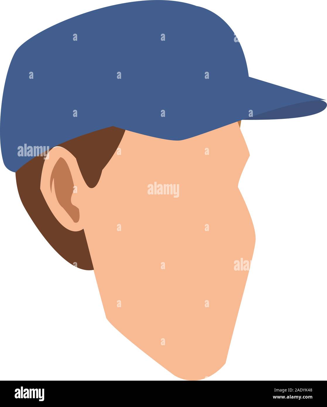 blue cap icon Stock Vector Image \u0026 Art 