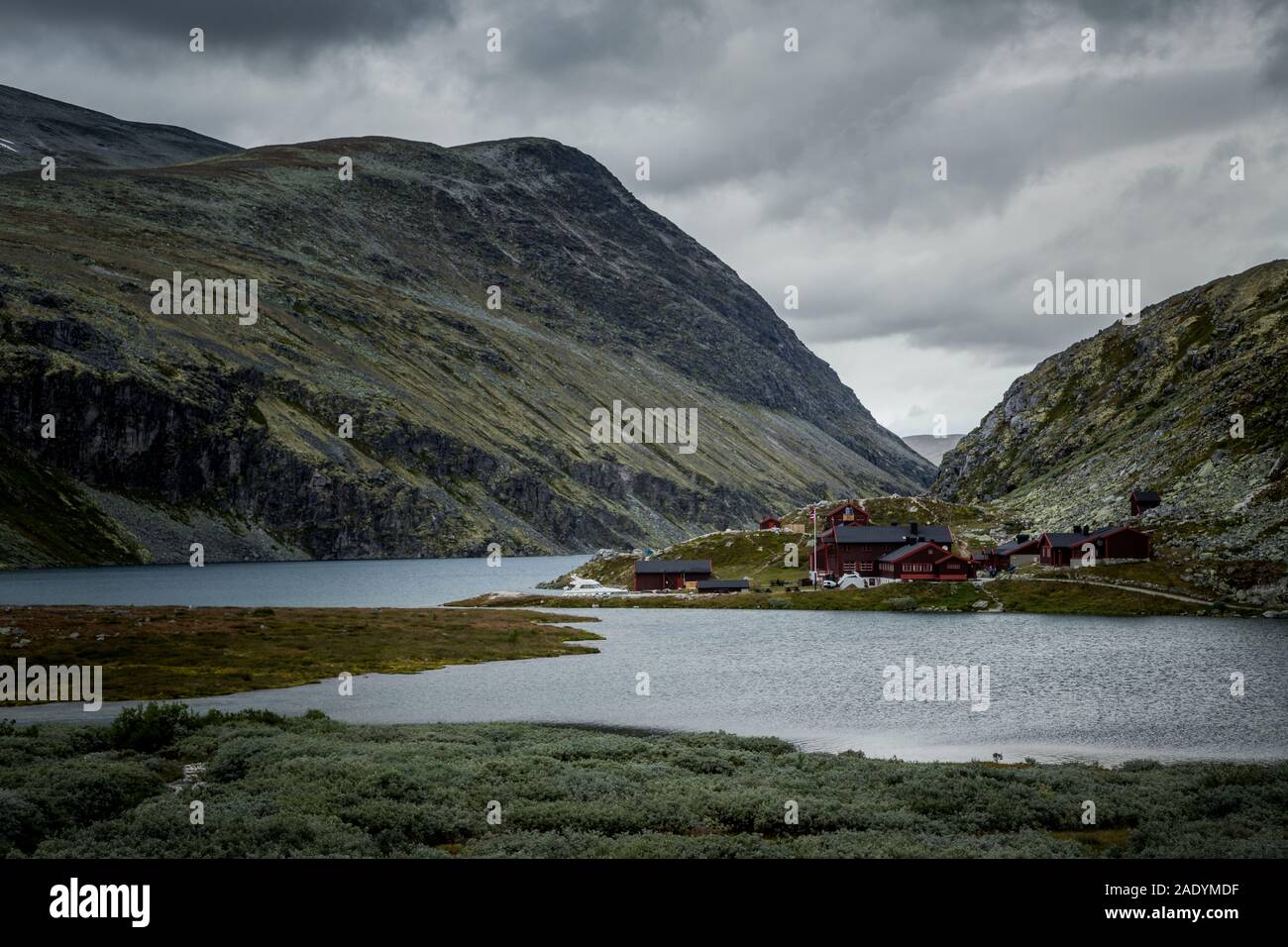 Rondvassbu Rondvatnet Lake Rondane National Stock Photos