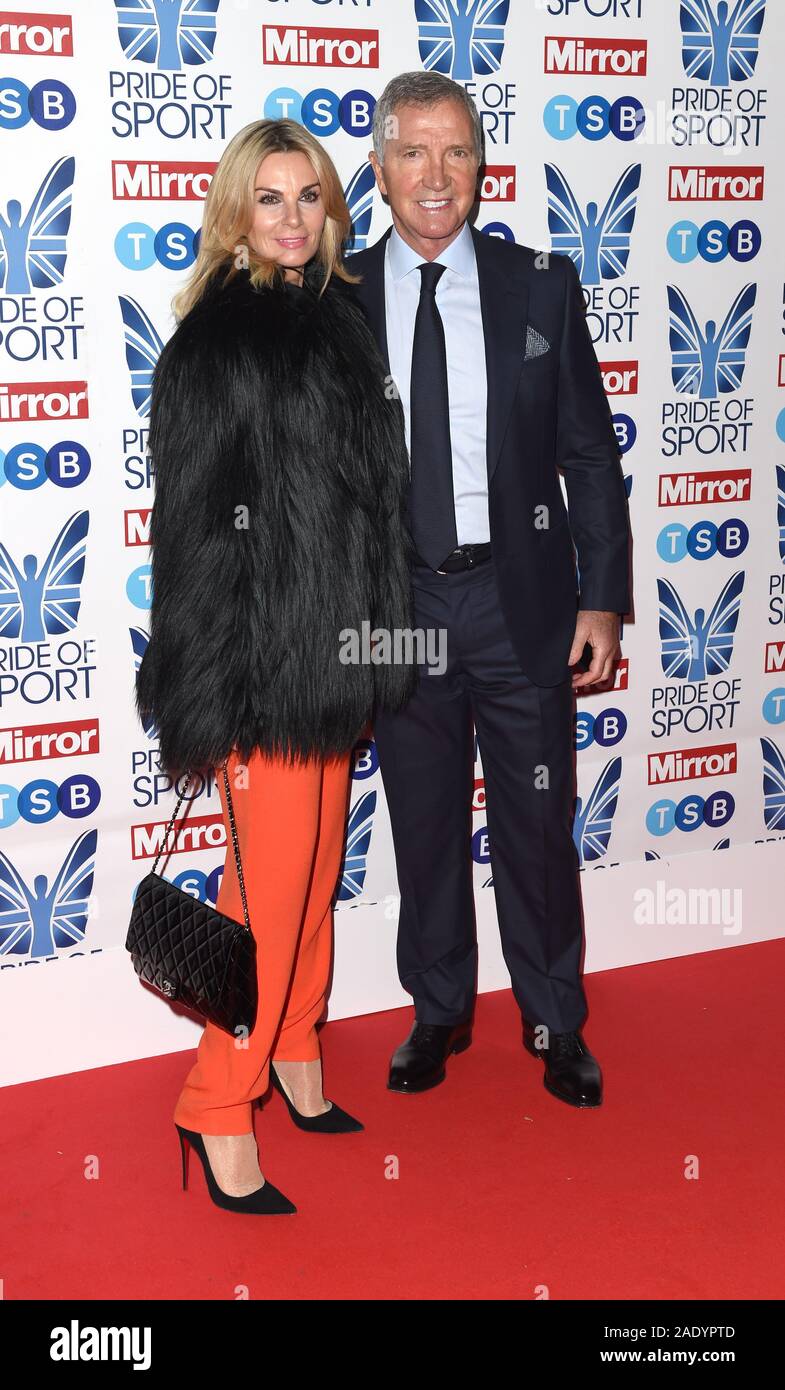Photo Must Be Credited C Alpha Press 079965 05 12 2019 Graeme Souness And Wife Karen The Mirror Pride Of Sport Awards 2019 At The Grosvenor House Hotel In London Stock Photo Alamy