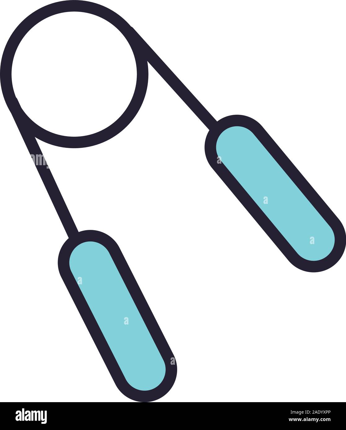 rope jump sport isolated icon Stock Vector Image & Art - Alamy