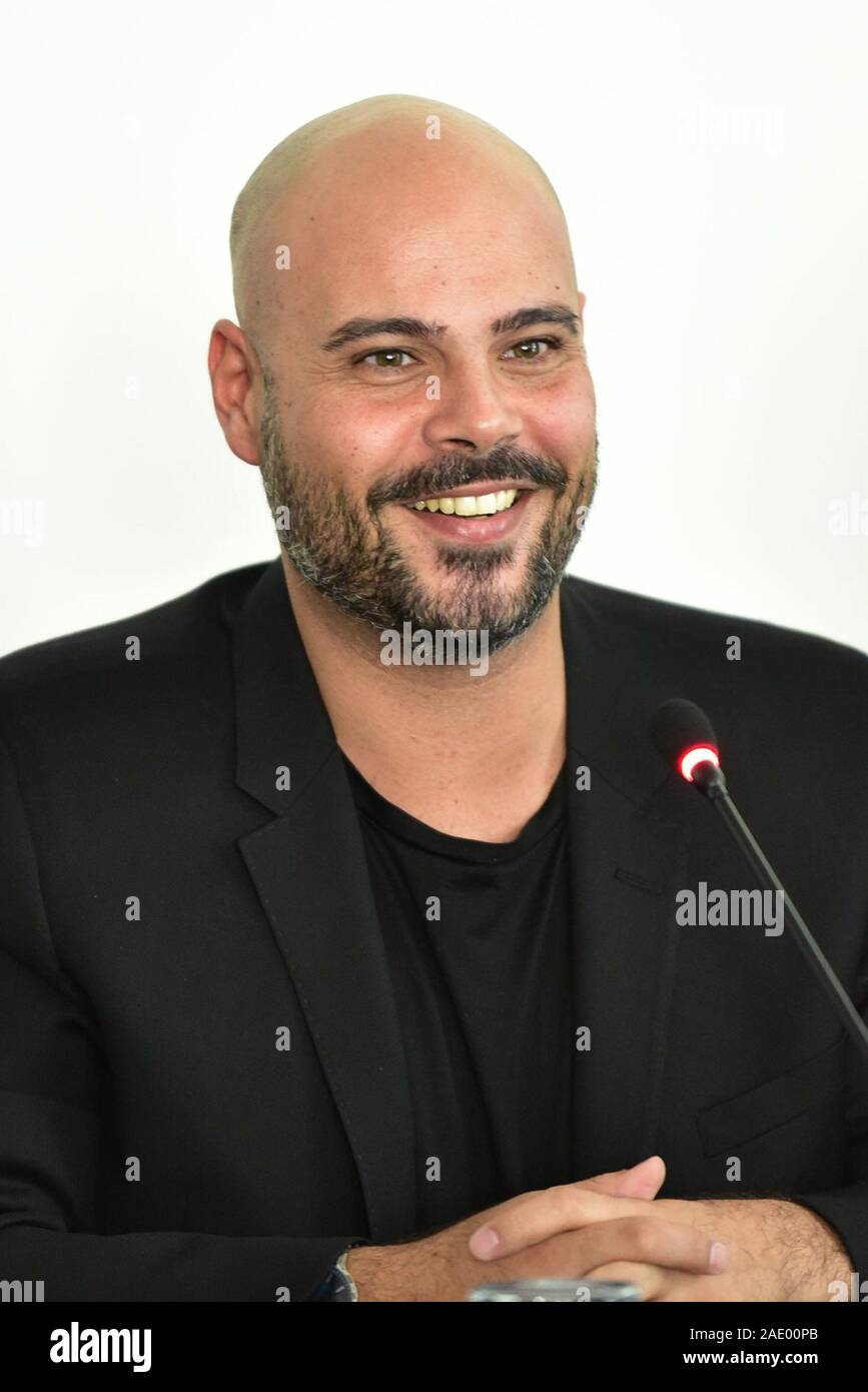 Napoli, Italy. 05th Dec, 2019. The italian director and actor Marco D ...