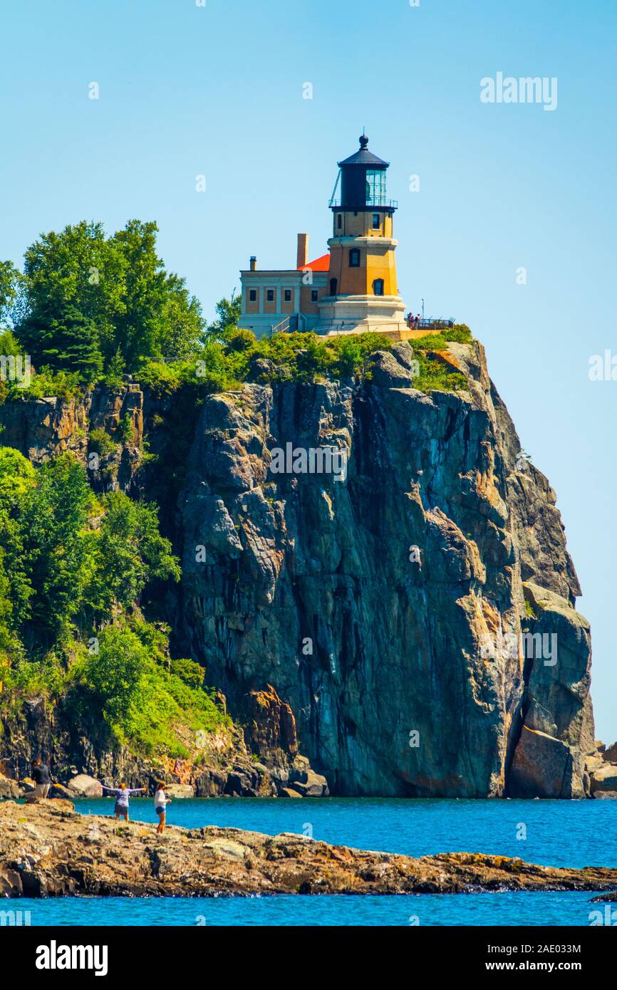 Split Rock Lighthouse High Resolution Stock Photography And Images Alamy