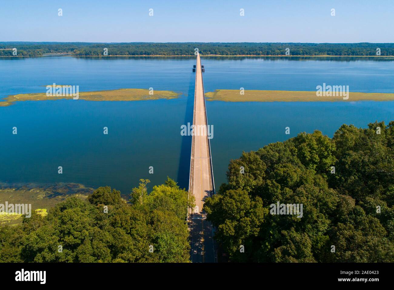 John Coffee Memorial Bridge the Natchez Trace Parkway Mississippi MS ...