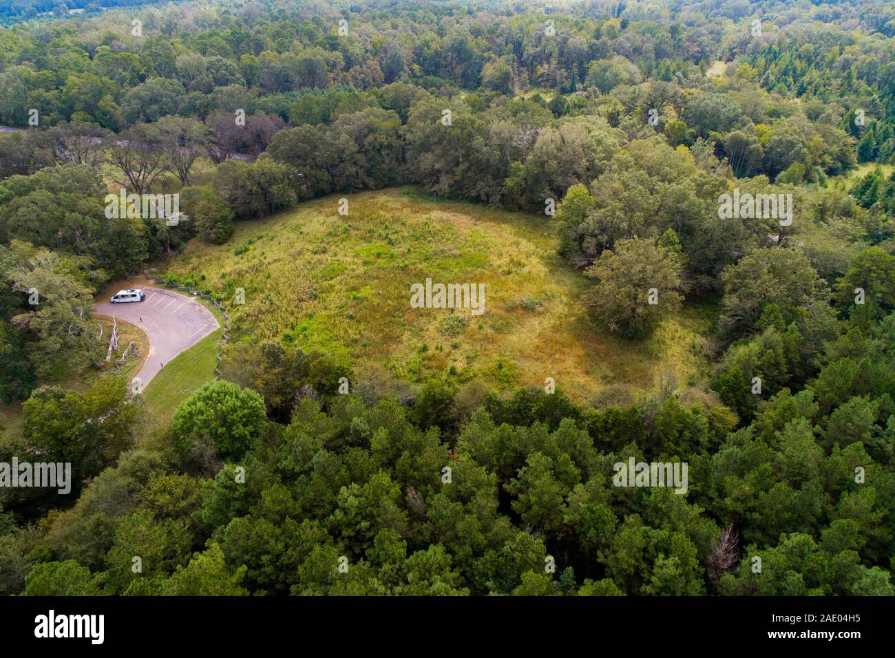 Magnum indian Mound on the Natchez Trace Parkway Mississippi MS also ...