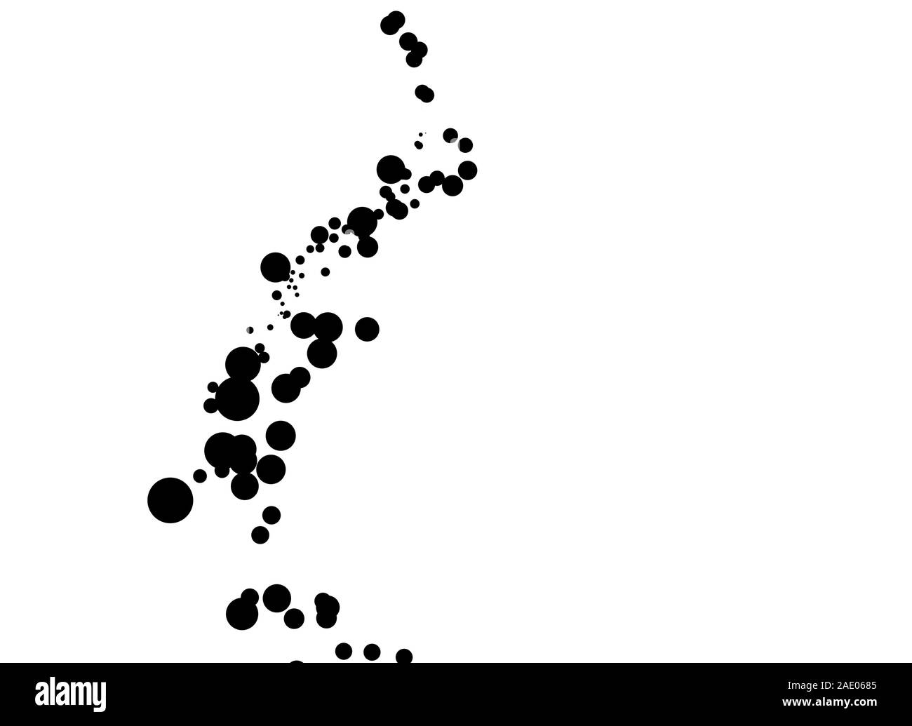 Black Point Pattern Black Dots Pattern Design Stock Photo - Alamy