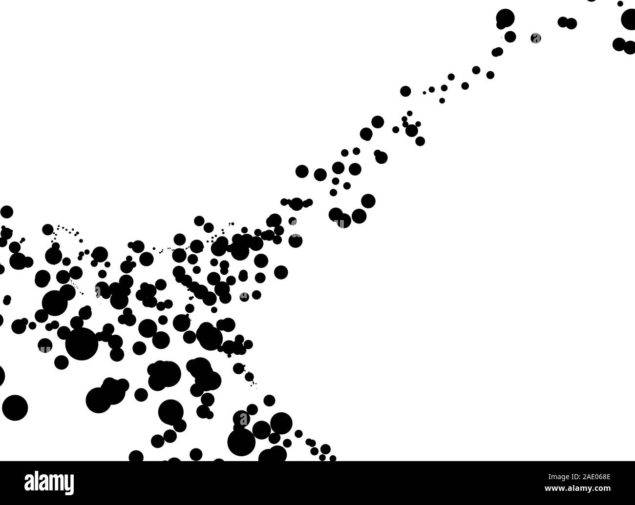 Black Point Pattern Black Dots Pattern Design Stock Photo - Alamy