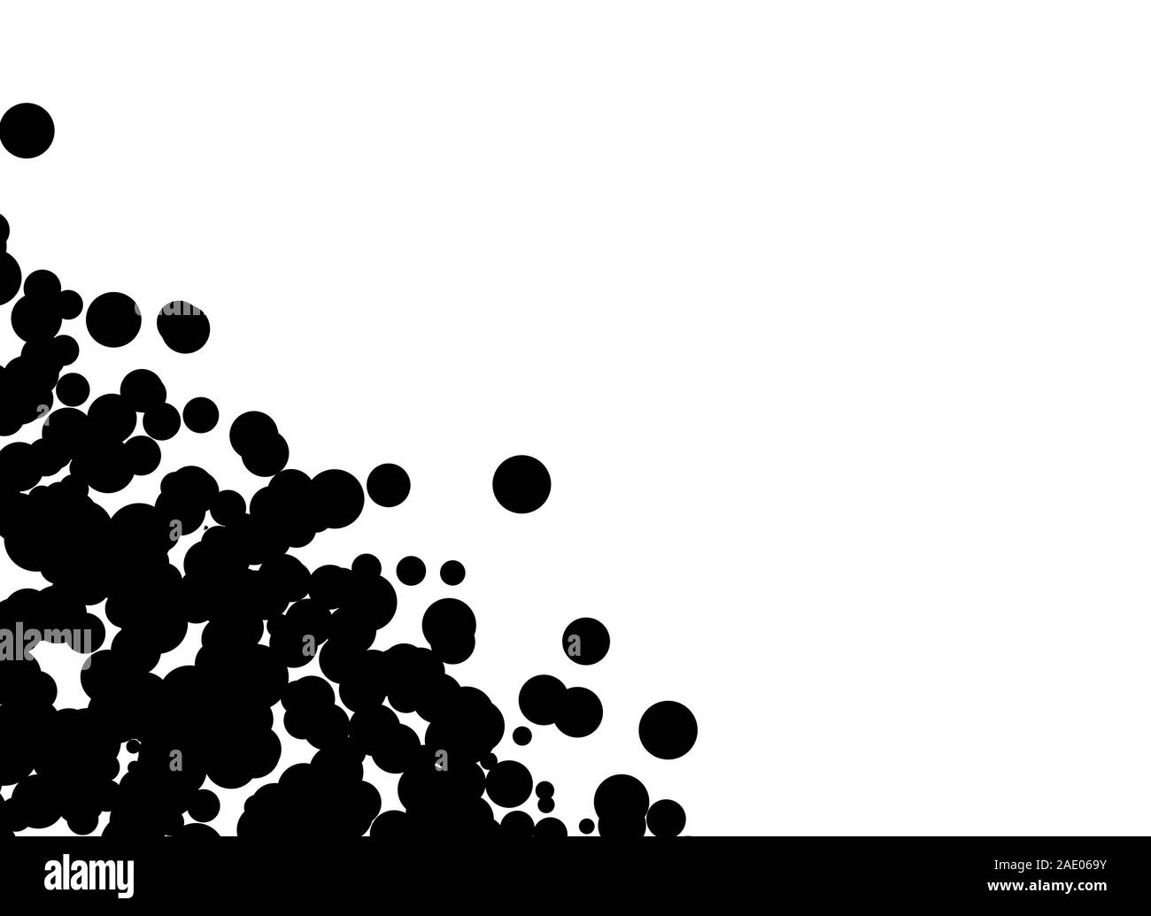Black Point Pattern Black Dots Pattern Design Stock Photo - Alamy