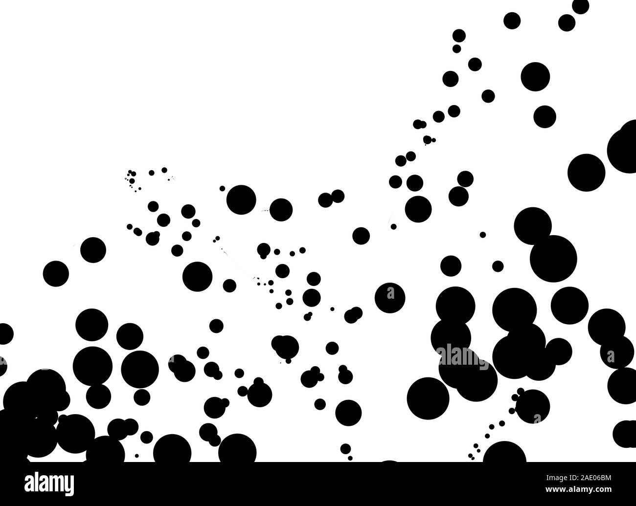Black Point Pattern Black Dots Pattern Design Stock Photo - Alamy