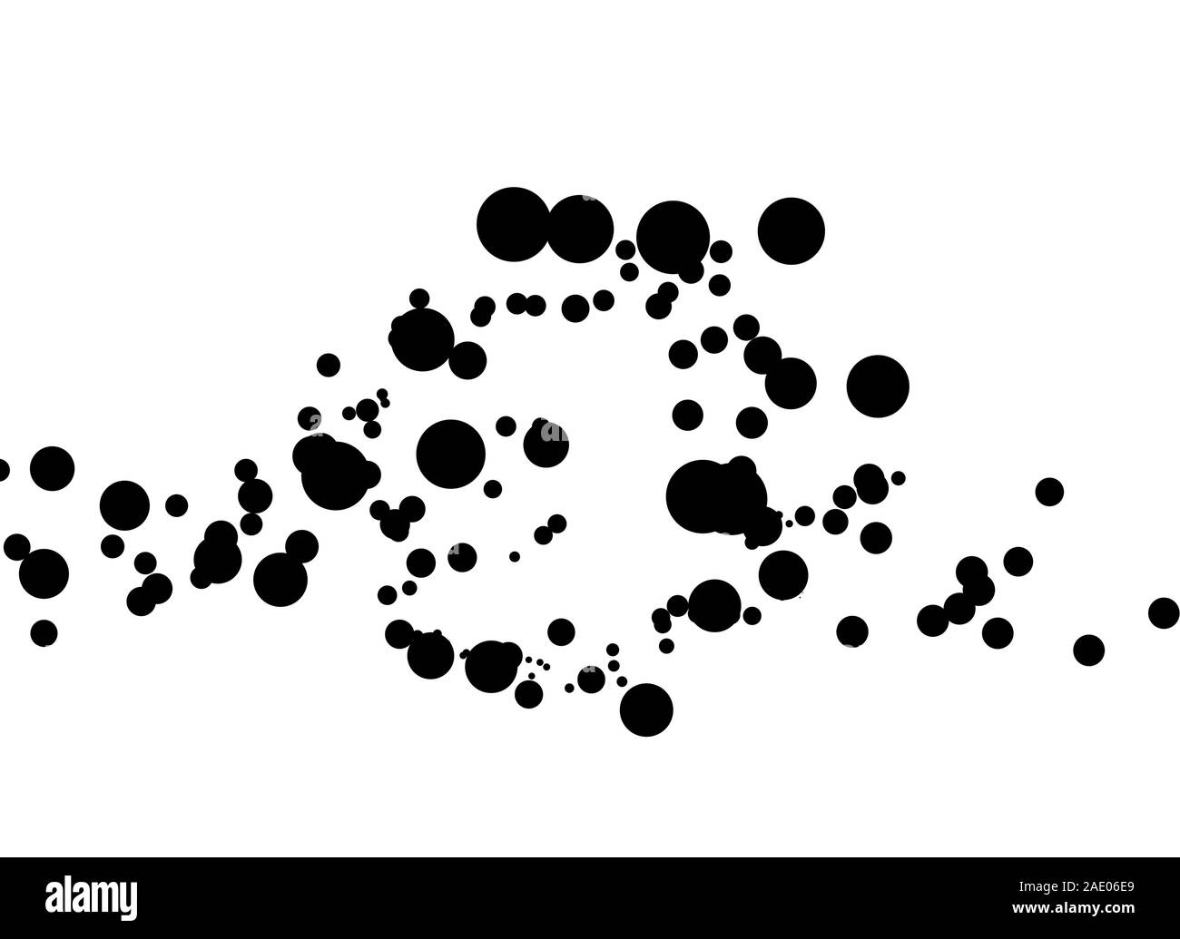 Black Point Pattern Black Dots Pattern Design Stock Photo - Alamy