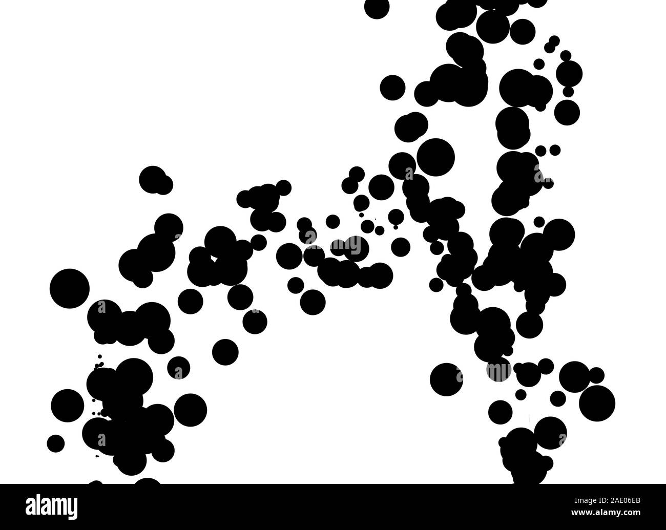 Black Point Pattern Black Dots Pattern Design Stock Photo - Alamy