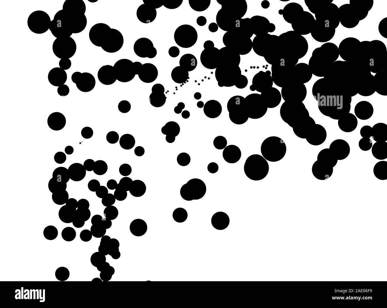 Black Point Pattern Black Dots Pattern Design Stock Photo - Alamy