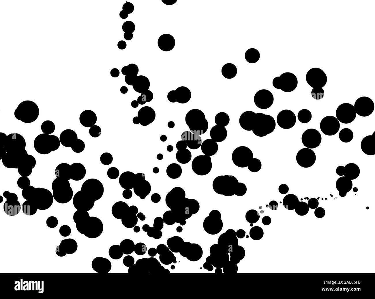 Black Point Pattern Black Dots Pattern Design Stock Photo - Alamy