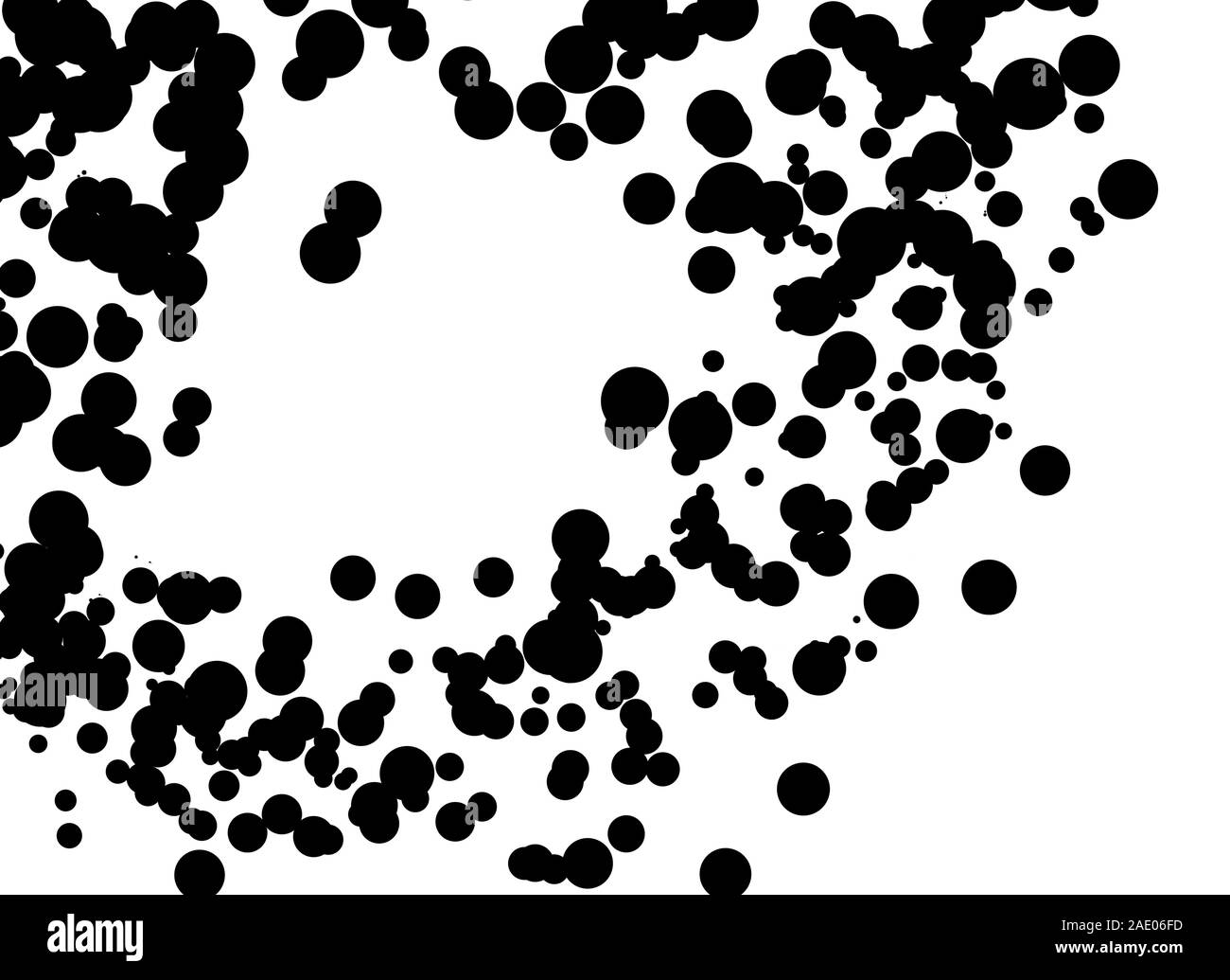 Black Point Pattern Black Dots Pattern Design Stock Photo - Alamy