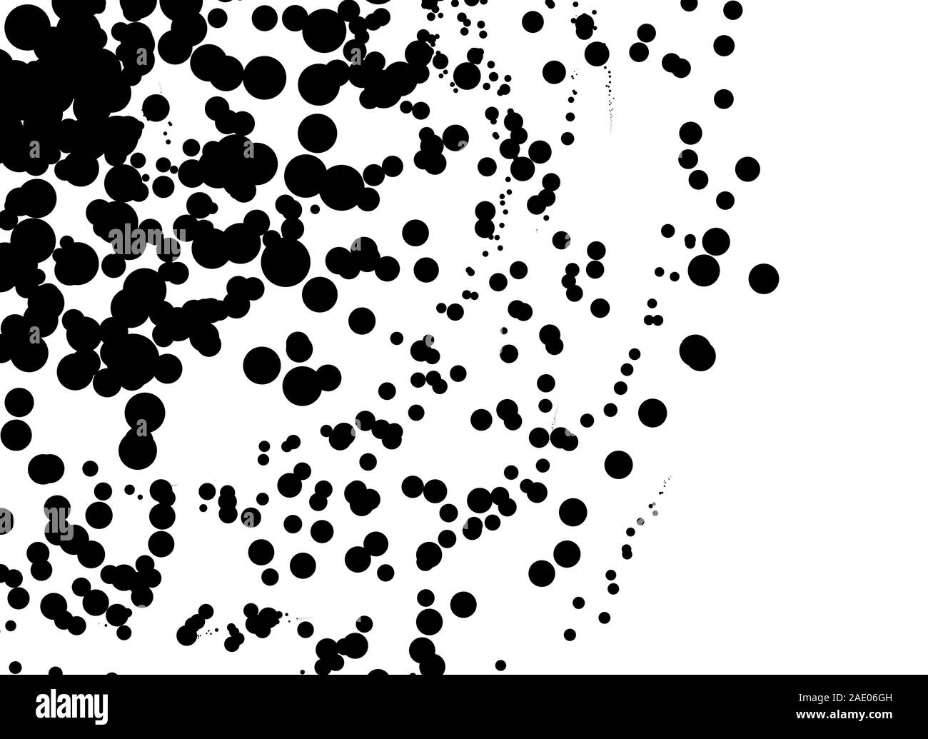 Black Point Pattern Black Dots Pattern Design Stock Photo - Alamy