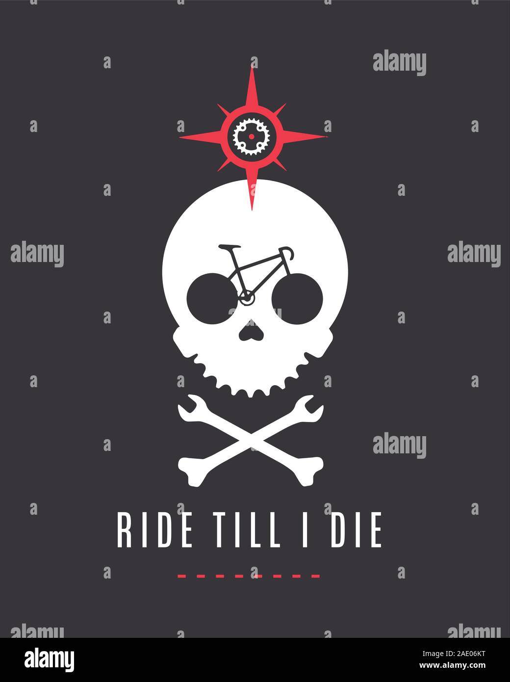 cycling skull