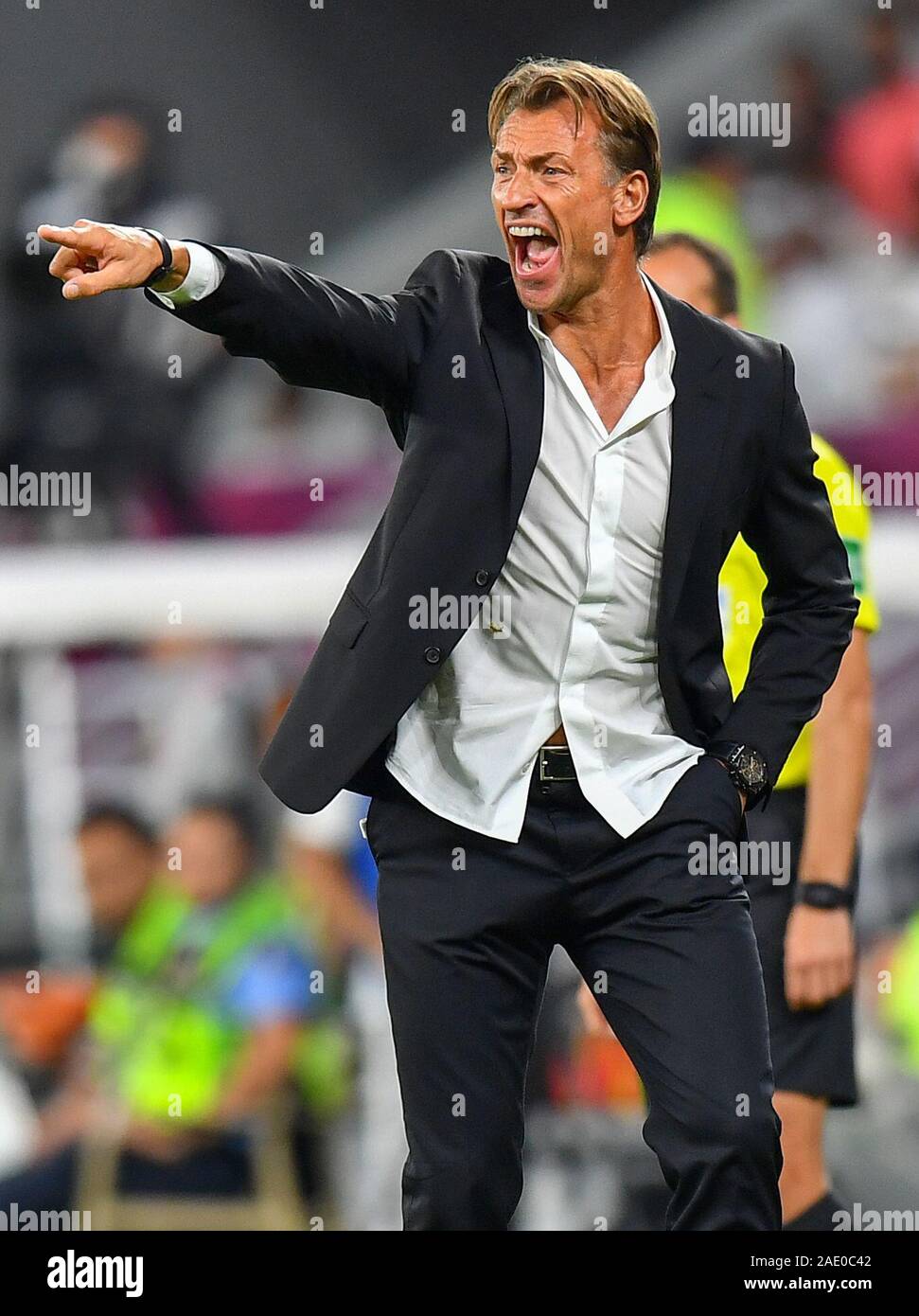 Saudi Arabia Coach Herve Renard During Editorial Stock Photo - Stock Image