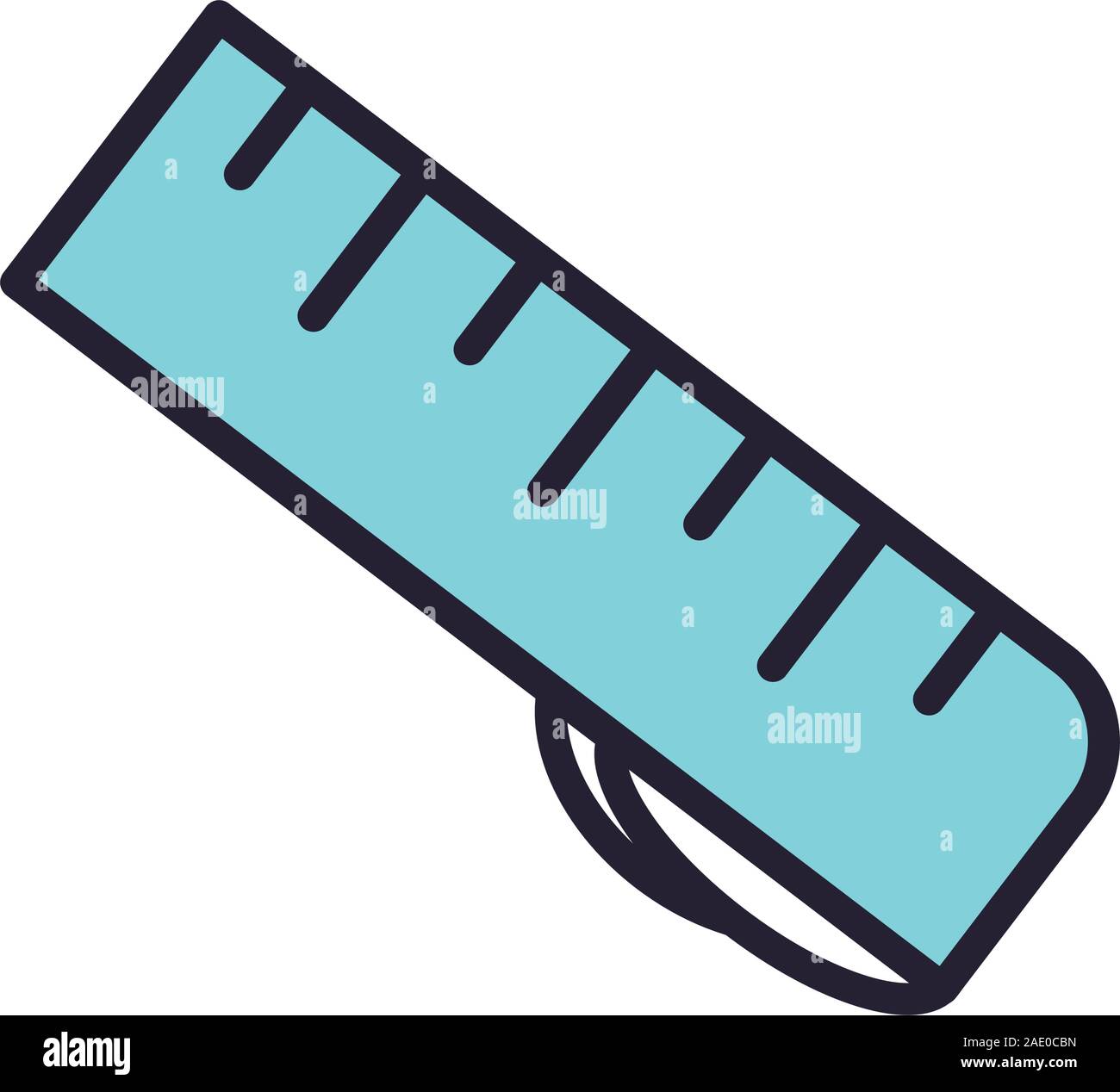 ribbon tape measure isolated icon Stock Vector Image & Art - Alamy