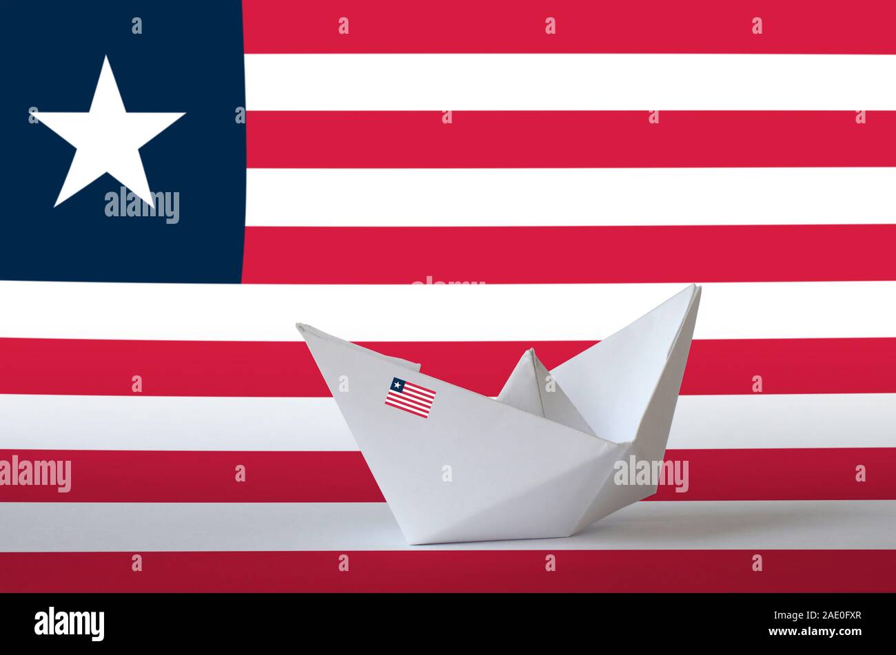 Liberia Ship Flag High Resolution Stock Photography and Images - Alamy