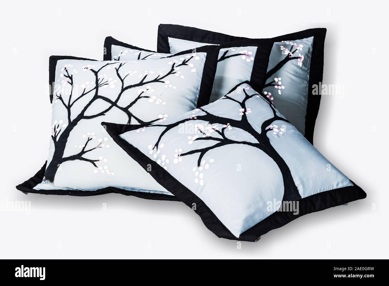 Pillow Perfect Sunbrella Canvas Indoor/Outdoor Deep Seating Cushion Set