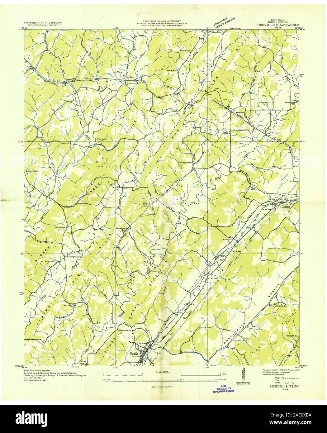 Map of riceville hires stock photography and images Alamy