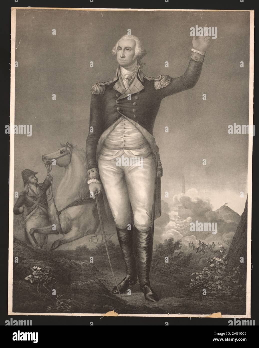 George washington 1732 1799 u s president hi-res stock photography and ...