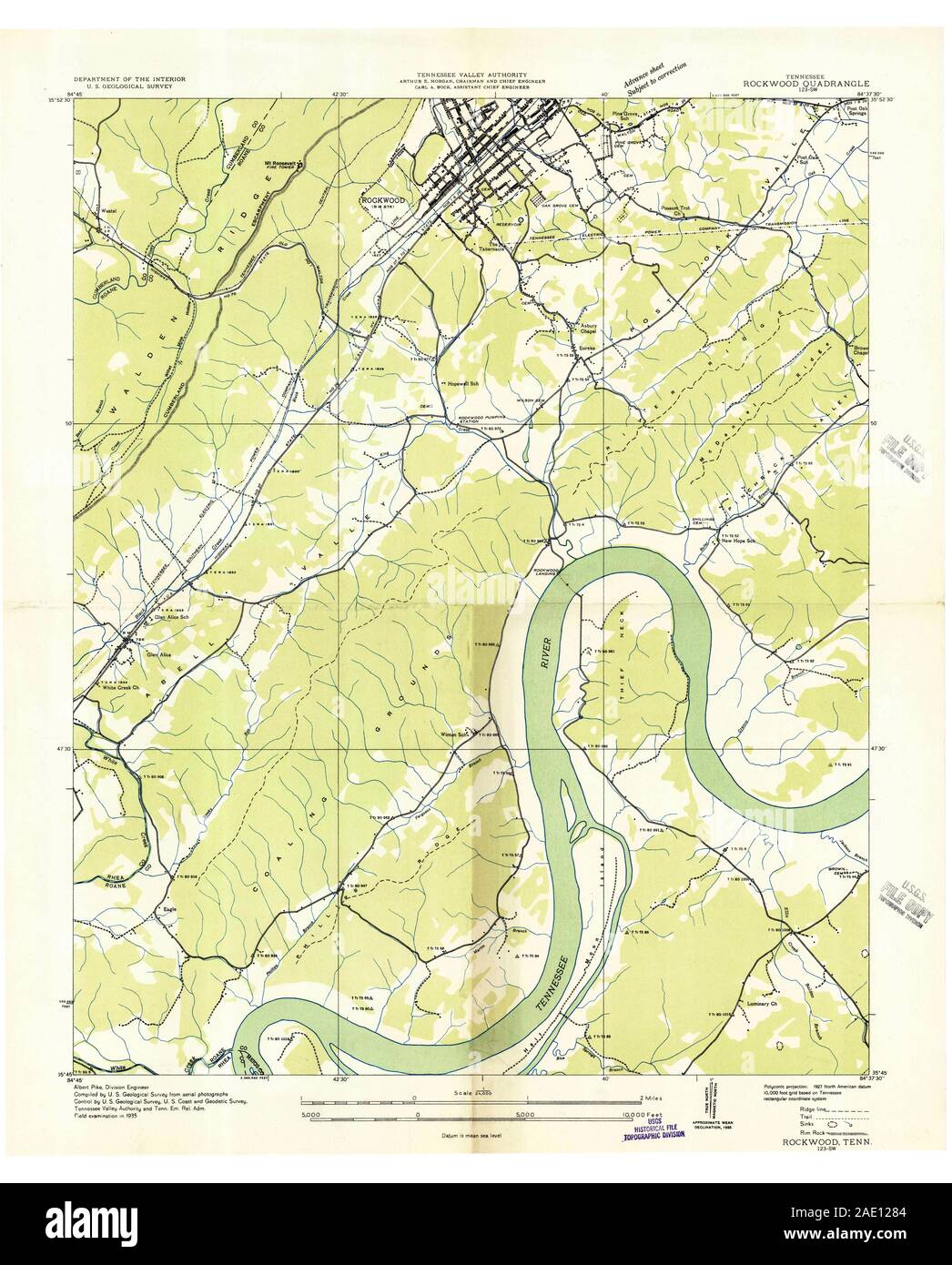 Map of rockwood hires stock photography and images Alamy