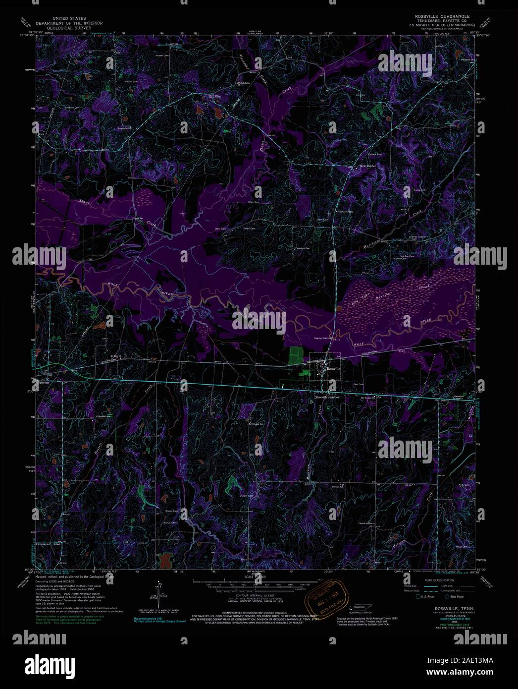 Map of rossville hires stock photography and images Alamy