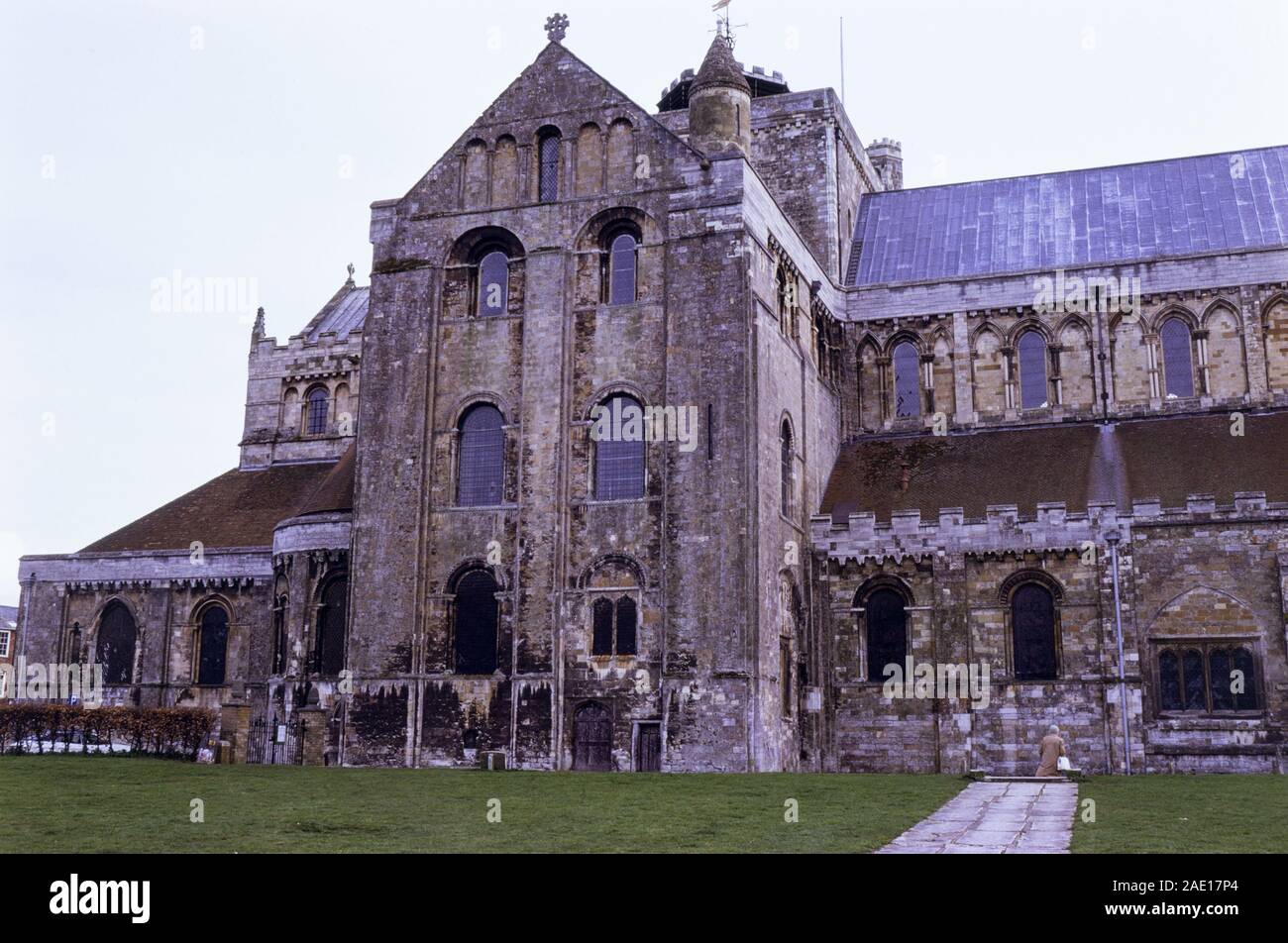 GB '77 : Romsey Abbey (Hampshire) Stock Photo